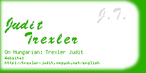 judit trexler business card